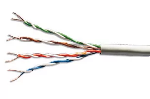 Kabel Utp kat. 5e, Pvc linka, 100% miedź, 100m - Kable miedziane - miniaturka - grafika 1