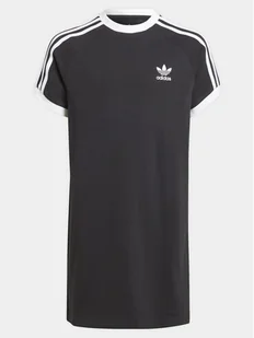 adidas Sukienka codzienna adicolor IM3902 Czarny Loose Fit - Sukienki i spódniczki dla dziewczynek - miniaturka - grafika 1
