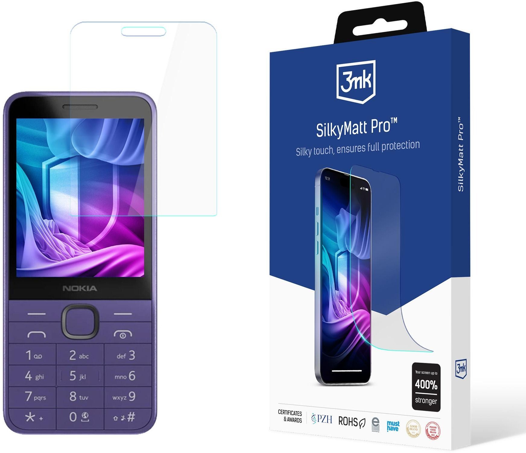 NOKIA 235 4G / 215 4G 2024 - 3MK SILKY MATT PRO