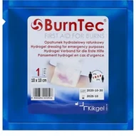 Apteczki i materiały opatrunkowe - Kikgel Opatrunek hydrożelowy BurnTec 10 x 10 cm NN-MKI-K10A-001 - miniaturka - grafika 1