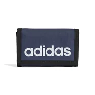 Portfele - Portfel ADIDAS LINEAR WALLET JE9476 – Granatowy - miniaturka - grafika 1