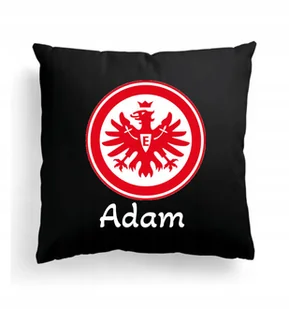 Foto Poduszka Czarna Eintracht Frankfurt Bundeslig - Poduszki dekoracyjne - miniaturka - grafika 1