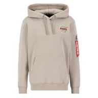 Bluzy sportowe męskie - Bluza Alpha Industries NASA Orbit 146339679 - beżowa - miniaturka - grafika 1