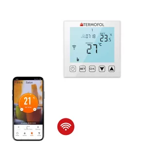 Termofol Termofol TF-H termoregulator TFWIFIWHITE - Regulatory i termostaty - miniaturka - grafika 1