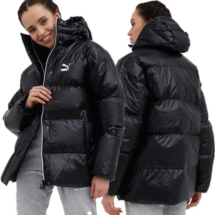 Puma kurtka zimowa damska puchowa czarna oversize 589584 01 XS - Kurtki damskie - miniaturka - grafika 1