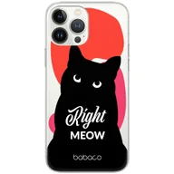 Etui i futerały do telefonów - Etui do Apple IPHONE 5/5S/SE Koty 004 Babaco Nadruk częściowy Przeźroczysty - miniaturka - grafika 1