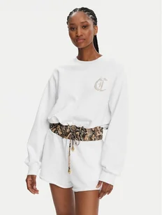 Just Cavalli Bluza 78PAIE01 Biały Regular Fit - Bluzy damskie - miniaturka - grafika 1