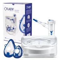 Inhalatory i akcesoria - Flaem Nebulair + Inhalator pneumatyczno-tłokowy EL37P00 - miniaturka - grafika 1
