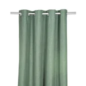Zasłony - Zasłona Barcelona zaciemniająca 140 x 260 cm zielona - miniaturka - grafika 1