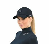 Akcesoria jeździeckie - Spooks Czapka z daszkiem LUCAH - navy - miniaturka - grafika 1