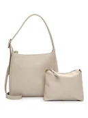 Torebki damskie - Tamaris Torebka "Gunda" w kolorze kremowym - 24 x 30 x 12 cm - miniaturka - grafika 1