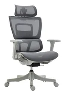 Fotele i krzesła biurowe - Fotel biurowy OFFICE PRODUCTS Skorpios, szary - miniaturka - grafika 1