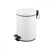 Kosze na śmieci - Kosz na śmieci okrągły 3 L biały EKA-PLAST - miniaturka - grafika 1