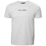 Koszulki męskie - Męska Koszulka z krótkim rękawem HELLY HANSEN CORE GRAPHIC T 53936_823 – Szary - miniaturka - grafika 1