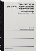 Prawo - Wolters Kluwer Proces cywilny Sprawa o zadośćuczynienie i odszkodowanie Partyk Aleksandra, Partyk Tomasz - miniaturka - grafika 1