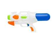 Zabawy w naśladowanie dorosłych - Duży pistolet na wodę 38 cm z pompką - miniaturka - grafika 1