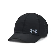 Czapki damskie - Damska Czapka z daszkiem UNDER ARMOUR W ISO-CHILL LAUNCH ADJ 1383478-001 – Czarny - miniaturka - grafika 1