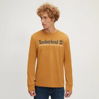 Koszulki męskie - TIMBERLAND T-SHIRT WWES LS TEE (REGULAR) - Timberland - grafika 1