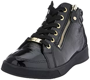 ARA Damskie sneakersy Rom, czarny, 39 eu - Sneakersy damskie - miniaturka - grafika 1