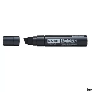 Marker Permanetny Xl Jumbo Czarny N50Xl-A Pentel - Markery do tablic - miniaturka - grafika 1