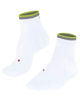 FALKE Mężczyźni Skarpety do biegania RU4 Endurance Short Reflect M SSO Bawełna przeciw pęcherzom cienkie 1 Para, Biały (White 2001), 44-45 - Skarpetki damskie - miniaturka - grafika 1