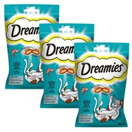 Przysmaki dla kotów - Przysmak dla kota DREAMIES Łosoś 3 x 60 g - miniaturka - grafika 1