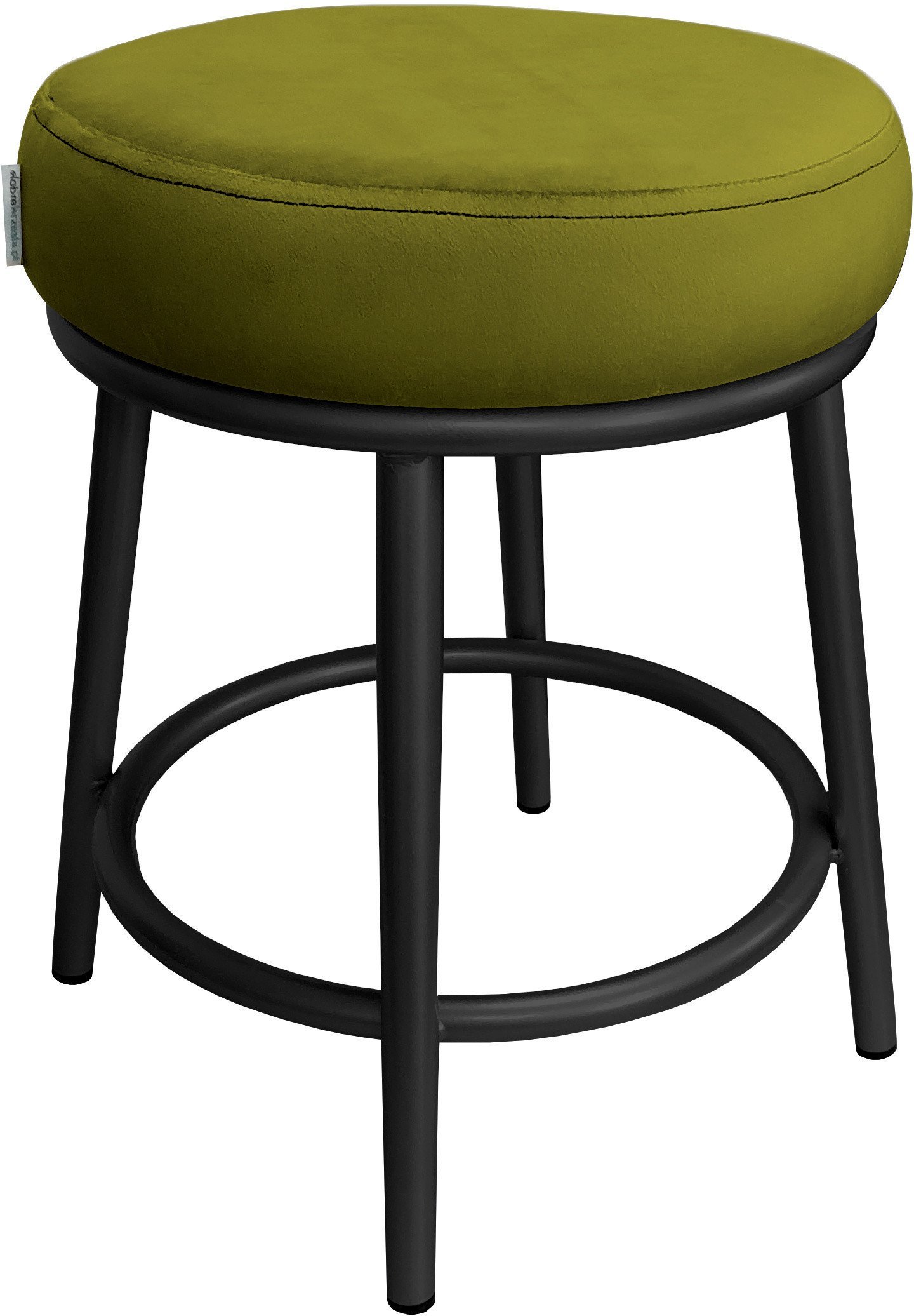 Taboret Ben noga metalowa czarna BL75