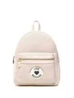 Plecaki - Love Moschino Plecak w kolorze kremowym - 24,5 x 31 x 13 cm - miniaturka - grafika 1