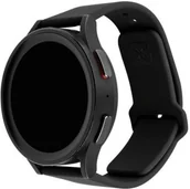 Akcesoria do smartwatchy - Fixed Silikonowy pasek Silicone Strap z szybkozłączką 22mm do smartwatcha, czarny - miniaturka - grafika 1