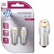 Żarówki samochodowe - 2x Żarówka T4w Led Ba9s Retrofit Biała 12/24v 3893 White - miniaturka - grafika 1