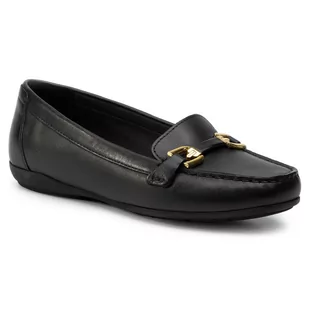 Geox Mokasyny D Annytah Moc A D84BMA 00043 C9997 Black - Mokasyny damskie - miniaturka - grafika 1