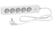 Listwy zasilające - SCHNEIDER Listwa zasilająca Electric Odace przeciwprzepięciowa 5 gniazd 1.5m biały ST9351W ST9351W - miniaturka - grafika 1