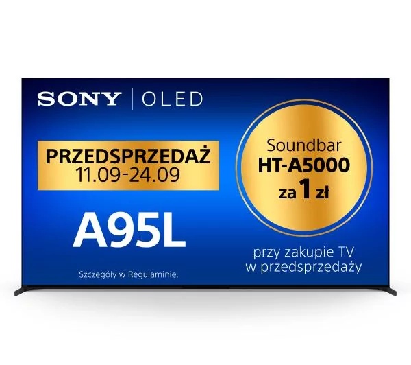 Sony XR-77A95L 77" OLED 4K Google TV