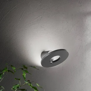 Fabas Luce Kinkiet zewnętrzny LED Elite, czarny - Lampy ogrodowe - miniaturka - grafika 1