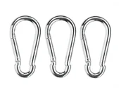 Sprzęt wspinaczkowy - PARKSIDE® Karabińczyki lub szekli (Karabińczyki, 3 sztuki) - miniaturka - grafika 1