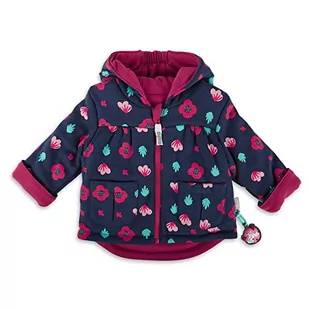 Sigikid Dwustronna kurtka z bawełny organicznej, czerwona/ciemnoniebieska, normalna - Kurtki i płaszcze dla dziewczynek - miniaturka - grafika 1