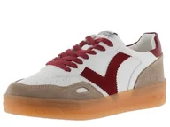Buty dla dziewczynek - Victoria Astro Kids Nylon & Color, Trampki dziewczęce, Szarobrązowy, 35 EU - miniaturka - grafika 1