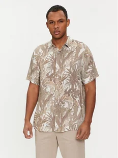 Guess Koszula M4GH76 WD4Z2 Beżowy Slim Fit - Koszule męskie - miniaturka - grafika 1