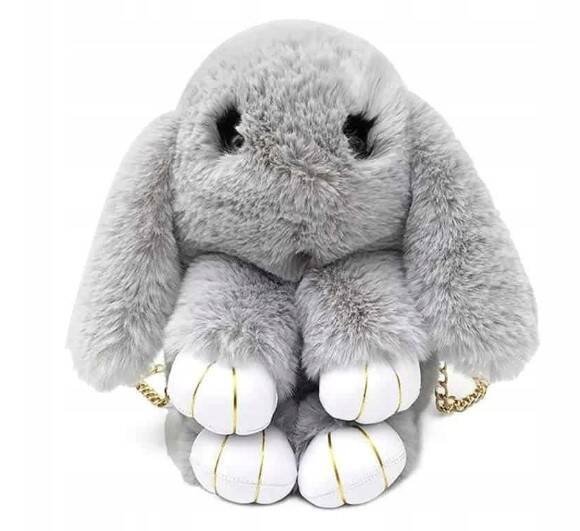 Pluszowa Torebka Króliczek Królik Plecak 2W1