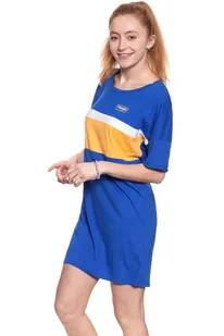 Wrangler, Sukienka damska, B&Y Tee Dress Nautical Blue W902Lf6V2, rozmiar XS - Sukienki - miniaturka - grafika 1
