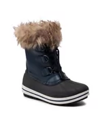 Buty dla chłopców - CMP Śniegowce Kids Anthilan Snow Boot Wp 30Q4594 Granatowy - miniaturka - grafika 1