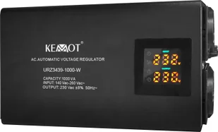 Kemot Automatyczny stabilizator napięcia KEMOT SER-1000-W , precyzja 8% - Akcesoria do serwerów - miniaturka - grafika 1