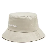 Czapki męskie - Kapelusz Jack&Jones Vesterbro Bucket 12253601 Beżowy - miniaturka - grafika 1