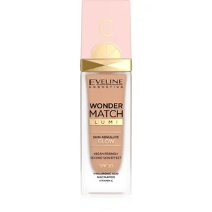 Eveline Wonder Match Lumi Podkład rozświetlający SPF20 25 30ml - Podkłady do twarzy - miniaturka - grafika 1