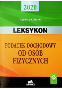 Leksykon podatek dochodowy od osob fizycznych 2020 - Biznes - miniaturka - grafika 1