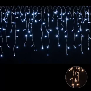Cool VOLTRONIC Świąteczny łańcuch Rain 200 LED White - 5m + kontroler - Oświetlenie świąteczne - miniaturka - grafika 1