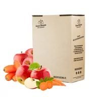 Soki i napoje niegazowane - Sok Tłoczony 100% JABŁKO MARCHEW Marchewka NFC 5L - miniaturka - grafika 1