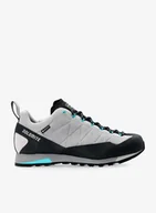 Buty trekkingowe damskie - Buty podejściowe damskie Dolomite Low GTX - aluminium grey/capri blue - miniaturka - grafika 1