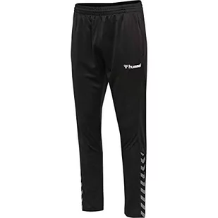 Hummel Hummel Męskie spodnie Hmlauthentic Poly Pant czarny czarny/biały L 205369-2114 - Spodenki męskie - miniaturka - grafika 1