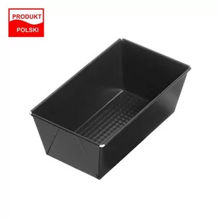 Blacha fakturowana "non-stick" 200x110x75 czarna - Formy do ciast - miniaturka - grafika 1